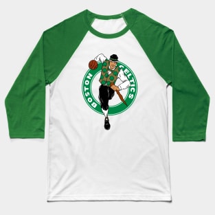 Celtics Mascot Fanart Baseball T-Shirt